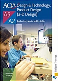 AQA Design & Technology: Product Design (3-D Design) AS/A2 (Paperback)