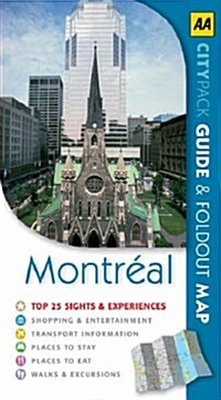 AA CityPack Montreal (Paperback)