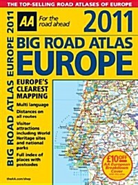 AA Big Road Atlas Europe (Paperback)