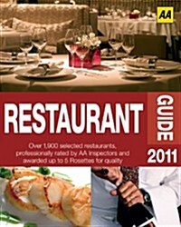 Aa 2011 Restaurant Guide (Paperback)