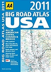 Aa Big Road Atlas USA 2011 (Paperback)