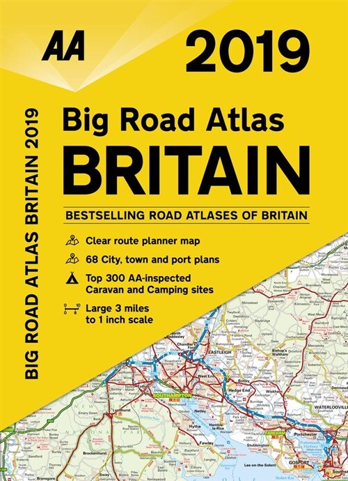 AA Big Road Atlas Britain 2019 (Spiral Bound, 28 Revised edition)