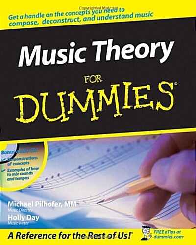 Music Theory for Dummies (Paperback, CD-ROM)