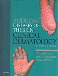 [중고] Andrew‘s Diseases of the Skin : Clinical Dermatology (Hardcover, 10 Rev ed)