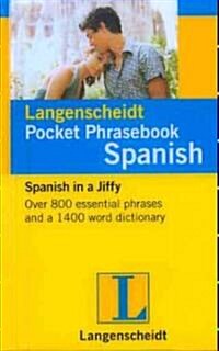 Langenscheidt Pocket Phrasebook Spanish (Paperback, Bilingual)