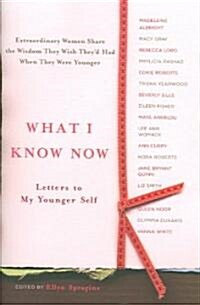 What I Know Now: Letters to My Younger Self (Hardcover)