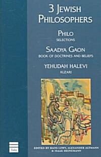 3 Jewish Philosophers (Paperback)