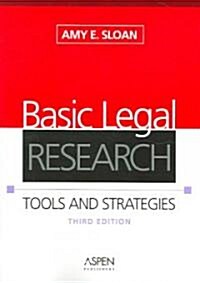[중고] Basic Legal Research (Paperback, 3rd)