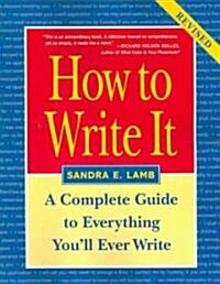 How to Write It (Paperback, 2nd, Revised)