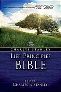Charles F. Stanley Life Principles Bible-NKJV (Bonded Leather)