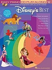 Disneys Best: Easy Piano Play-Along Volume 15 [With CD] (Paperback)