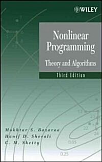 Nonlinear Programming: Theory and Algorithms (Hardcover, 3)