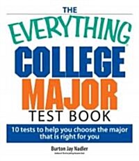 [중고] The Everything College Major Test Book (Paperback)
