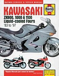 Kawasaki Zx900, 1000 and 1100 Liquid-Cooled Fours Service and Repair Manual (Hardcover, 3, Revised)