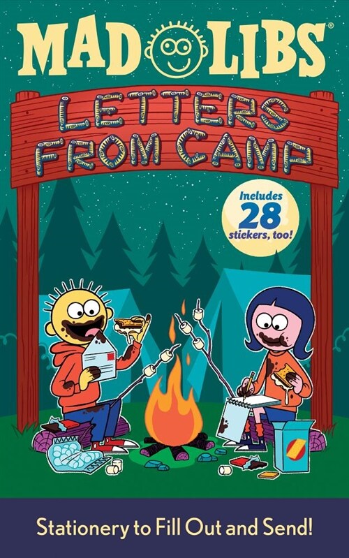 Letters from Camp Mad Libs: Stationery to Fill Out and Send! [With Stickers] (Paperback)