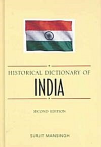 Historical Dictionary of India (Hardcover, 2)