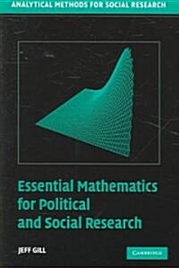 Essential Mathematics for Political and Social Research (Paperback)