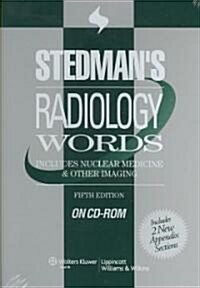 Stedmans Radiology Words (CD-ROM, 5th)
