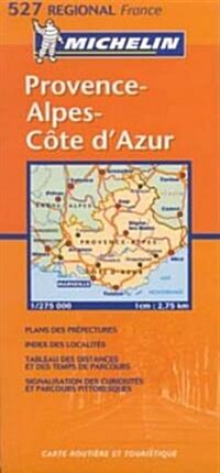 Michelin France Provence Alpes Cote Dazur (Map, FOL)