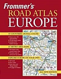 Frommers Road Atlas Europe (Paperback, 5th, Spiral)