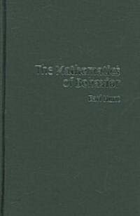 The Mathematics of Behavior (Hardcover)