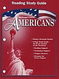 The Americans, Grades 9-12 Reading Study Guide (Paperback, Study Guide)