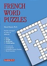 French Word Puzzles (Paperback, CSM)