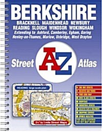 A-Z Berkshire Street Atlas (Paperback)