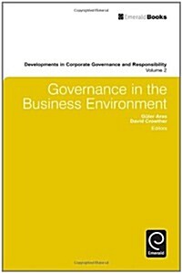 Governance in the Business Environment (Hardcover)