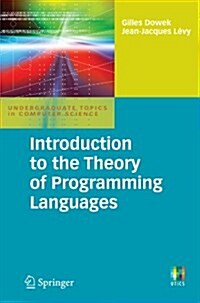 Introduction to the Theory of Programming Languages (Paperback)