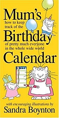 Mums Birthday Calendar (Paperback)