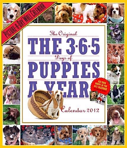 365 Puppies-a-Year 2012 Calendar