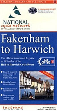 Fakenham to Harwich Cycle Route (Paperback)