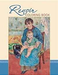 [중고] Renoir Coloring Book (Paperback)