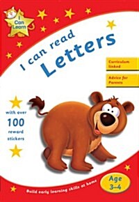 I Can Read Letters (Paperback)