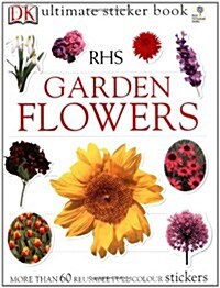 RHS Garden Flowers Ultimate Sticker Book (Paperback)