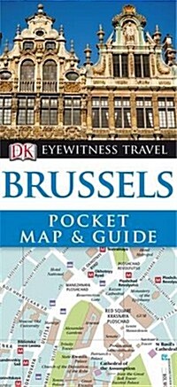 DK Eyewitness Pocket Map and Guide: Brussels (Paperback)