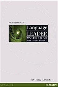 [중고] Language Leader Pre-Intermediate Workbook with key and audio cd pack (Package)