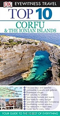 DK Eyewitness Top 10 Travel Guide: Corfu & the Ionian Island (Paperback)