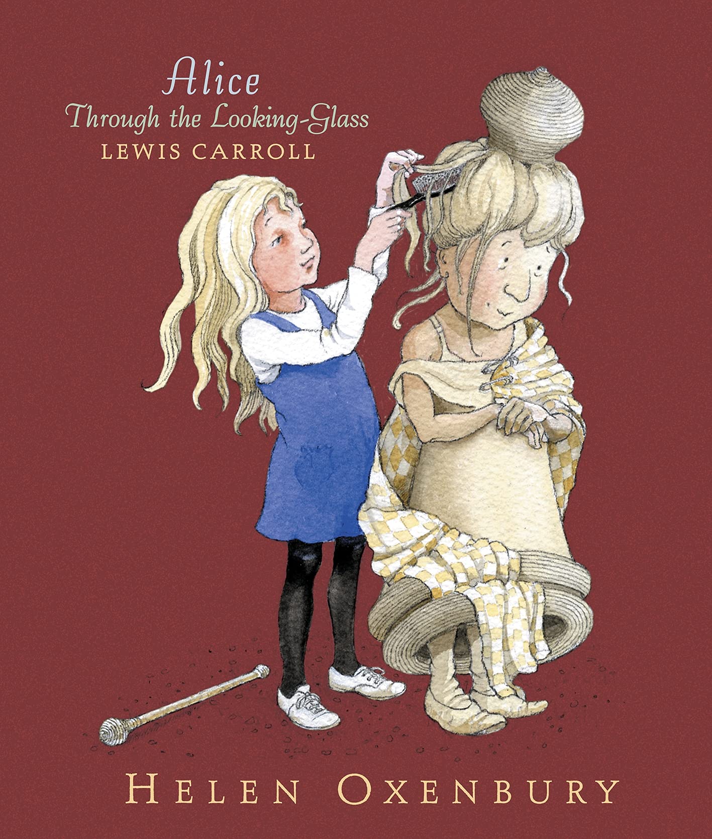 [중고] Alice Through the Looking-glass (Paperback)