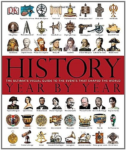 [중고] History Year by Year (Hardcover)