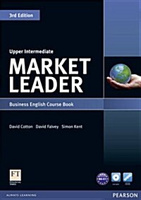 [중고] Market Leader Upper Intermediate Course Book with DVD-ROM (Package, 3rd Edition)