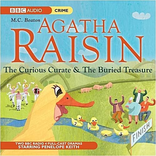 Agatha Raisin : The Curious Curate & The Buried Treasure Vol 3 (CD-Audio, Unabridged ed)