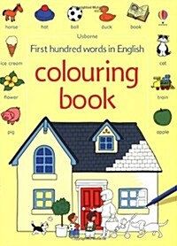First 100 Words Colouring Book (Paperback)