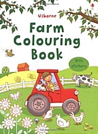 Farm Colouring Book with Stickers (Paperback)