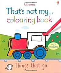 [중고] Thats Not My ... Colouring Book Things That Go (Paperback)