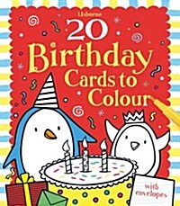 20 Birthday Cards to Colour (Cards)