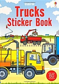 Trucks Sticker Book (Paperback)