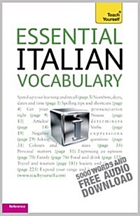 Essential Italian Vocabulary: Teach Yourself (Multiple-component retail product)