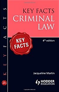 Key Facts Criminal Law (Paperback)
